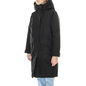 W´s Jacket Leonida Black Taslan - Giacca Invernale con Cappuccio Donna Nera 330751-110  ELVINE 