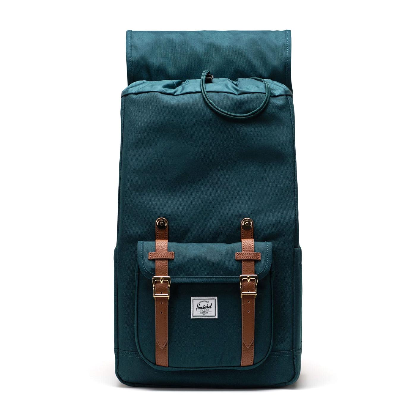 Herschel Little America Backpack Dark Sea - Zaino Verde 11390-06551-OS 06551 HERSCHEL 