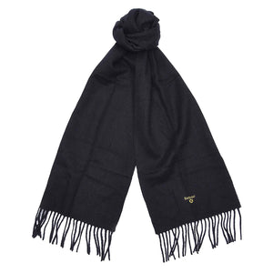 Plain Lambswool Scarf Black - Sciarpa Nera USC0008-BK11  BARBOUR 