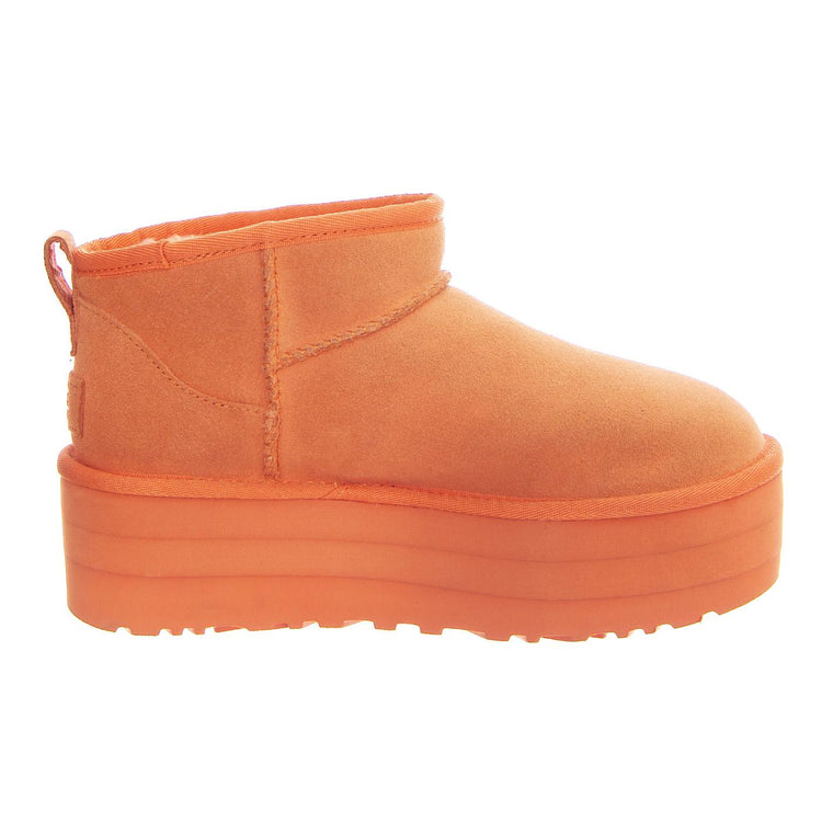 W Classic Ultra Mini Platform Vibrant Coral - Stivali Donna Arancioni UGSCLUMPVCRL1135092W  UGG 