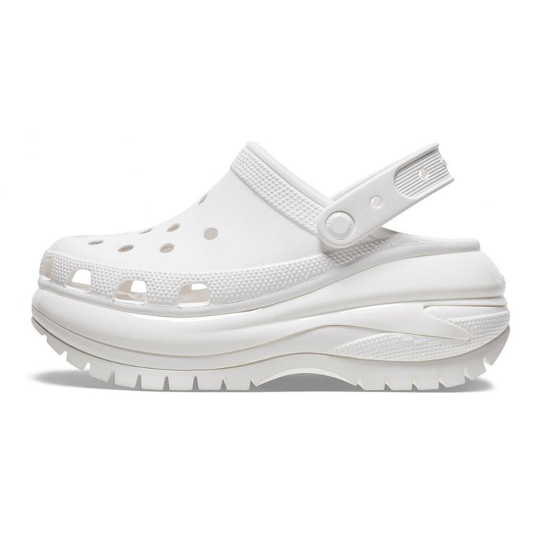 M' Classic Mega Crush Clog W WHI - Sandali Uomo Bianchi CR.207988-WHI . CROCS 