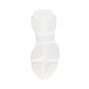 Match Box White / White - Scarpe Stringate Profilo Basso Donna Bianche SMPMATCHBOX-11E  STEVE MADDEN 
