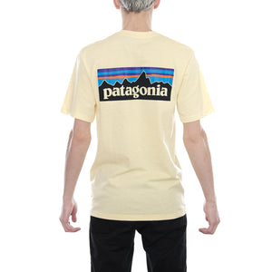 M s P-6 Logo Pocket Responsibili-Tee Crest Yellow 39178-CSTY  PATAGONIA 