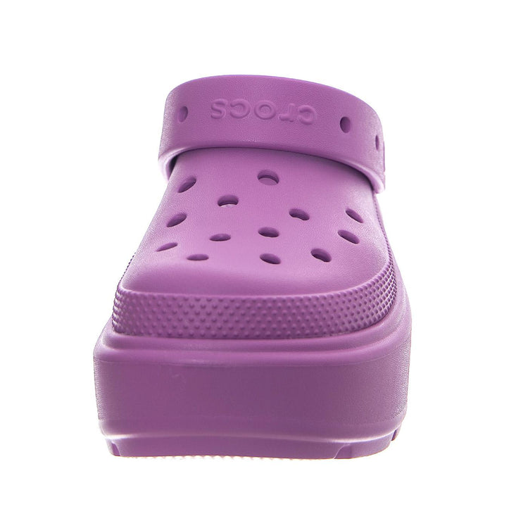 Stomp Clog Bubble - Sandali Donna Viola CR.209347-BUBL  CROCS 