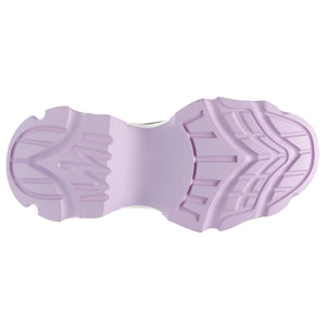 Zoomz White / Lavend - Scarpe Stringate Profilo Basso Donna Bianche / Multi SMPZOOMZ-WHT  STEVE MADDEN 