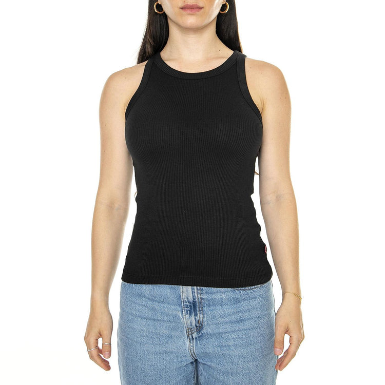 Dreamy Tank Caviar Black - Canottiera Donna Nera A7326-0000  LEVIS 