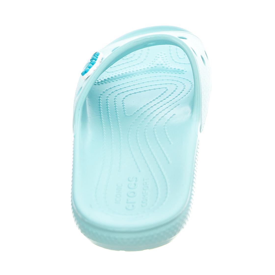 Mens Classic Crocs Slide Ice Blue Sandals CR.206121-ICBL  CROCS 
