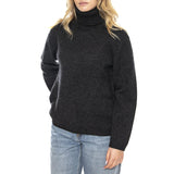 Erelin Leinen Anthrazit -- Damen Rollkragenpullover Grau Damen ELVINE