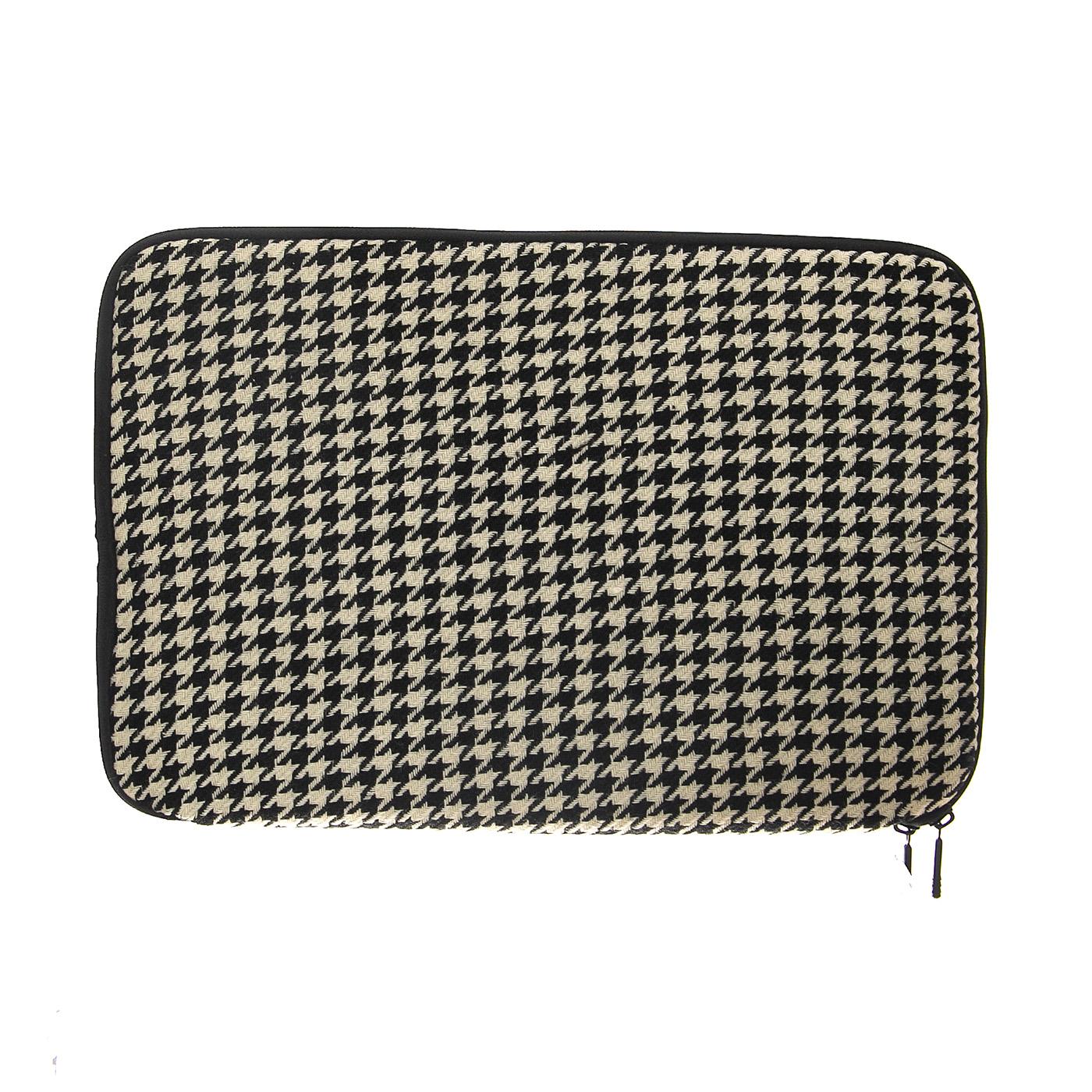 LTS Dog Tooth Black / White 13.3 Cover - Cover Portacomputer Multicolore NEO 044 78 133  WALK ON WATER 