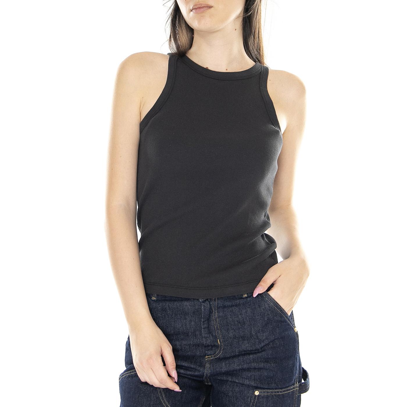 W' Racer Tank Caviar - Canotta Donna Nera A3381-0001  LEVIS 