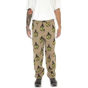 Flamin Easy Pant Oatmeal - Pantaloni Uomo Multicolore PT00300-OATML  HUF 