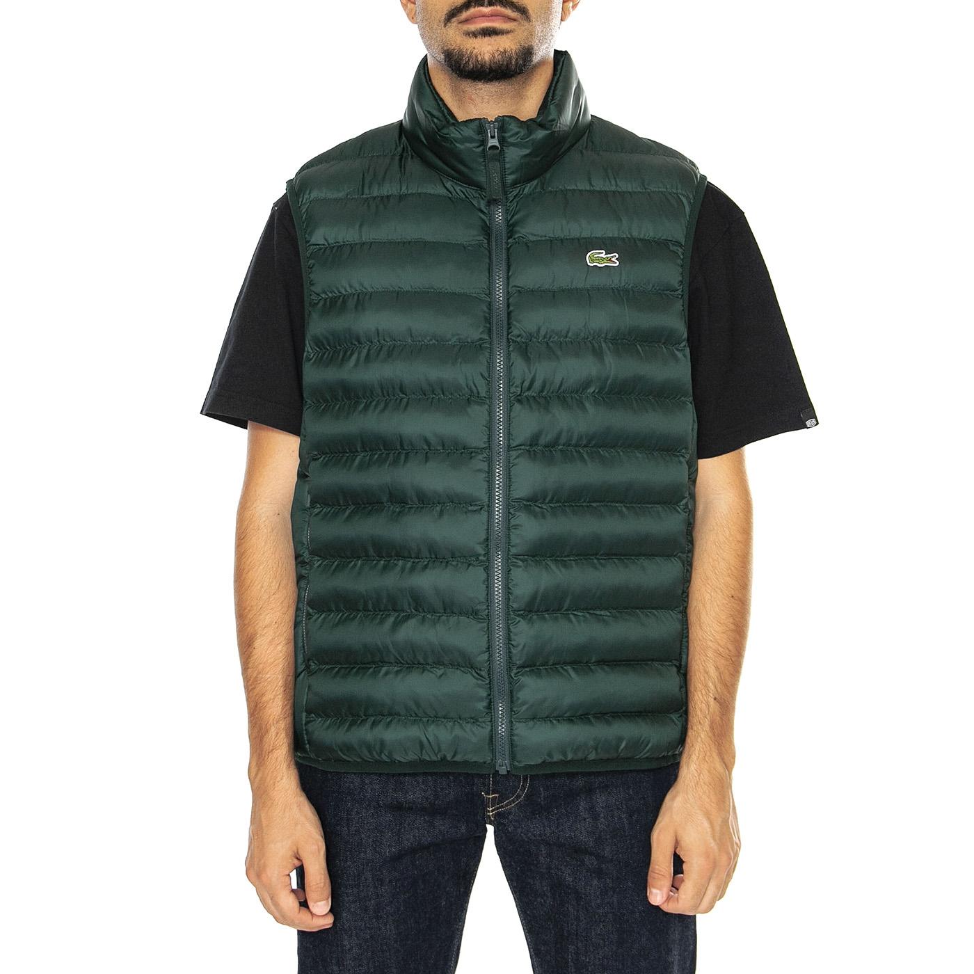 Blusone BH2886-YZP Green - Giacca Smanicata Uomo Verde BH2886-YZP  LACOSTE 