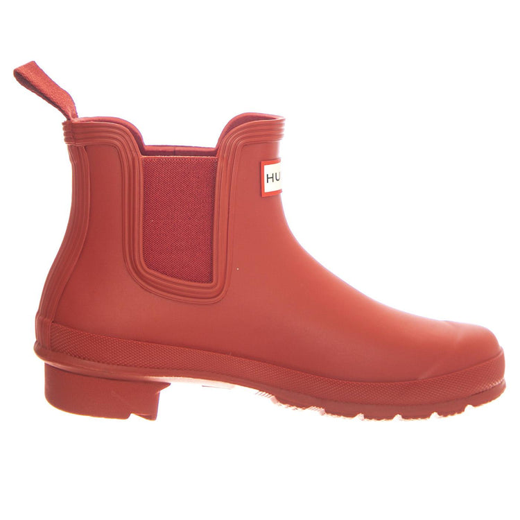 Original Chelsea Boot Military Red - Stivaletti Donna Rossi HUSWFS2078RMA-MLR  HUNTER 