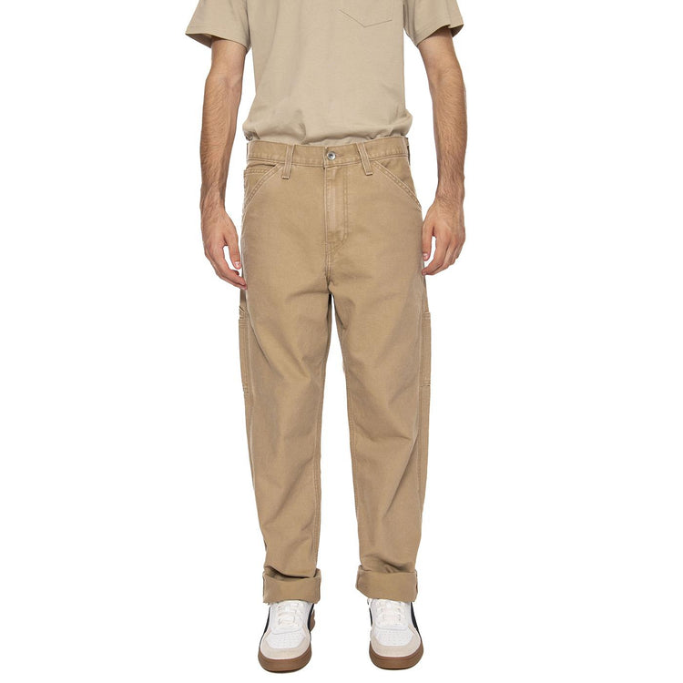 568 Loose Straight Caarpenter Tiger's Eye Can Brown - Pantaloni Uomo Marroni 55849-0067  LEVIS 
