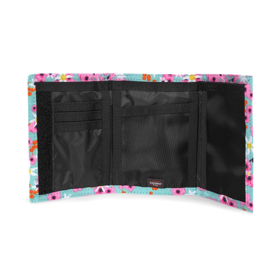 Crew Single Ditsy Turquoise - Portafogli Multicolore EK000371U521  EASTPAK 