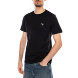 ESSENTIAL SPORTS TEE BLACK - Maglietta Girocollo Uomo Nera  Uomo BARBOUR