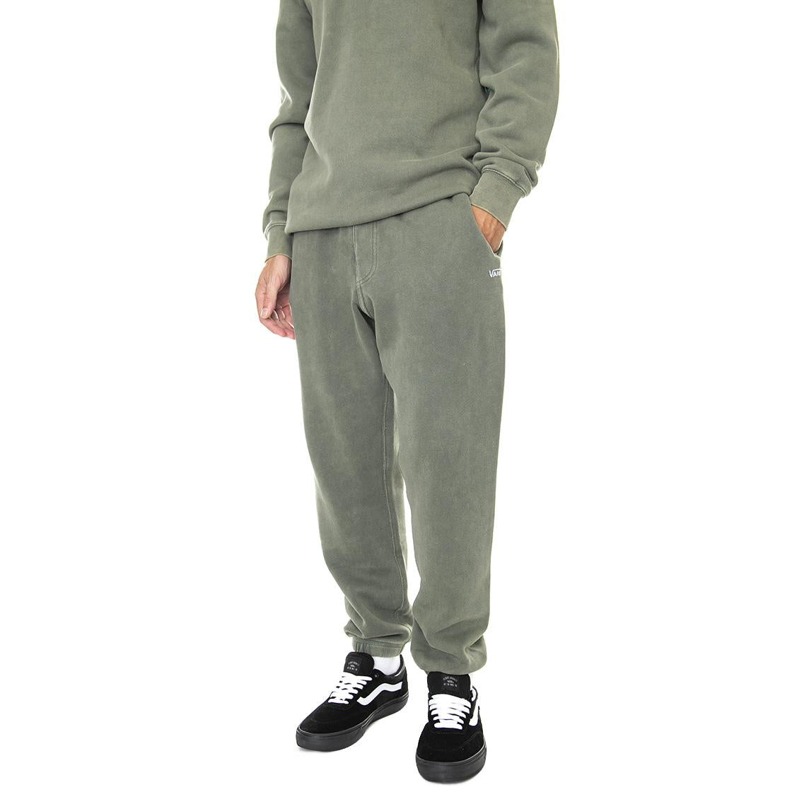 Comfycuh Wash Sweatpant CMCS Green - Pantaloni Uomo Verdi VN0A7YCEYQW1  VANS 