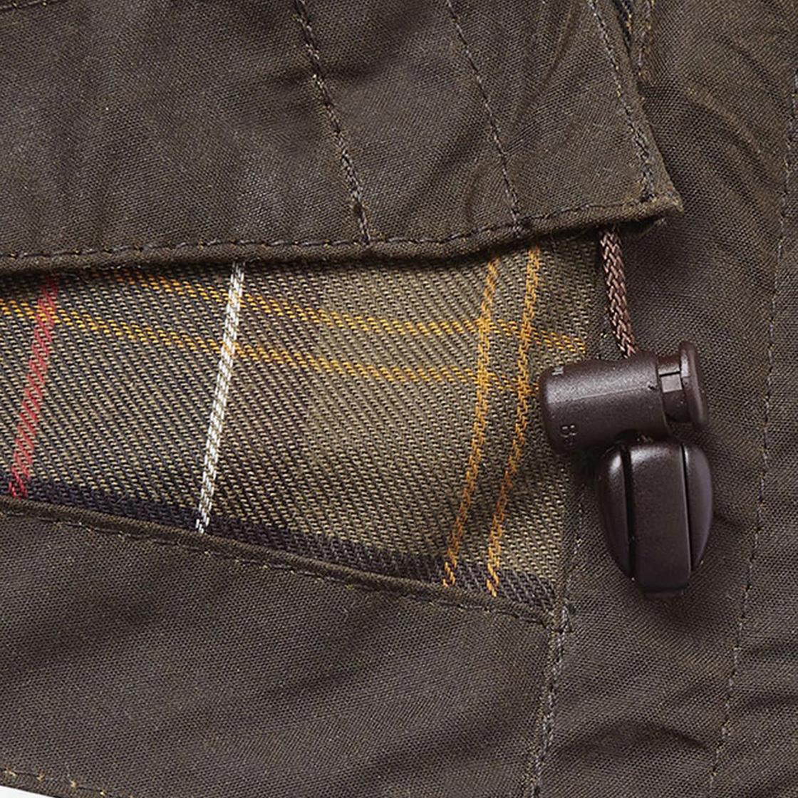 Classic Sylkoil Hood Olive - Cappuccio Staccabile Barbour Marrone FW22-MHO0003-OL71  BARBOUR 