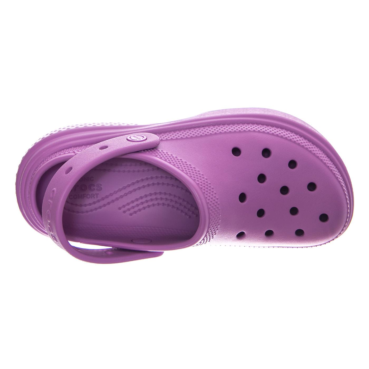 Stomp Clog Bubble - Sandali Donna Viola CR.209347-BUBL  CROCS 