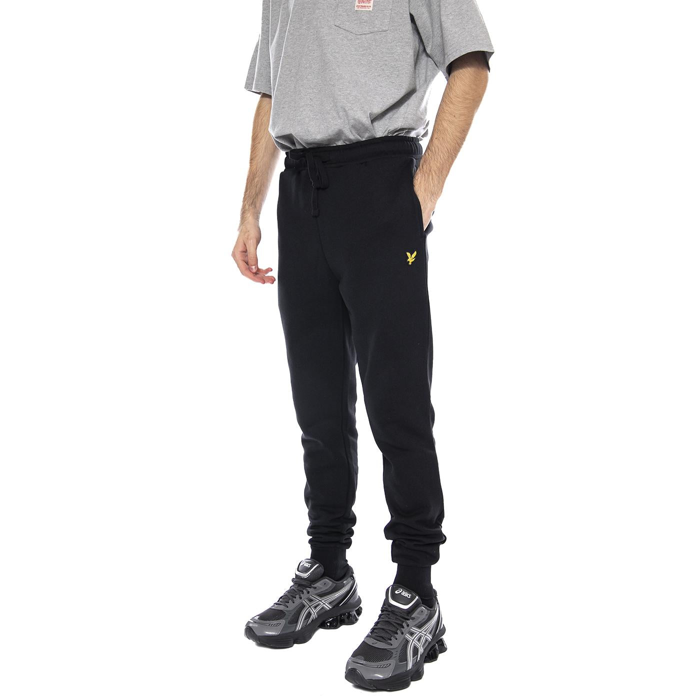 Brushed Back - Pantaloni Uomo Neri ML1134V-Z865 . LYLE & SCOTT 