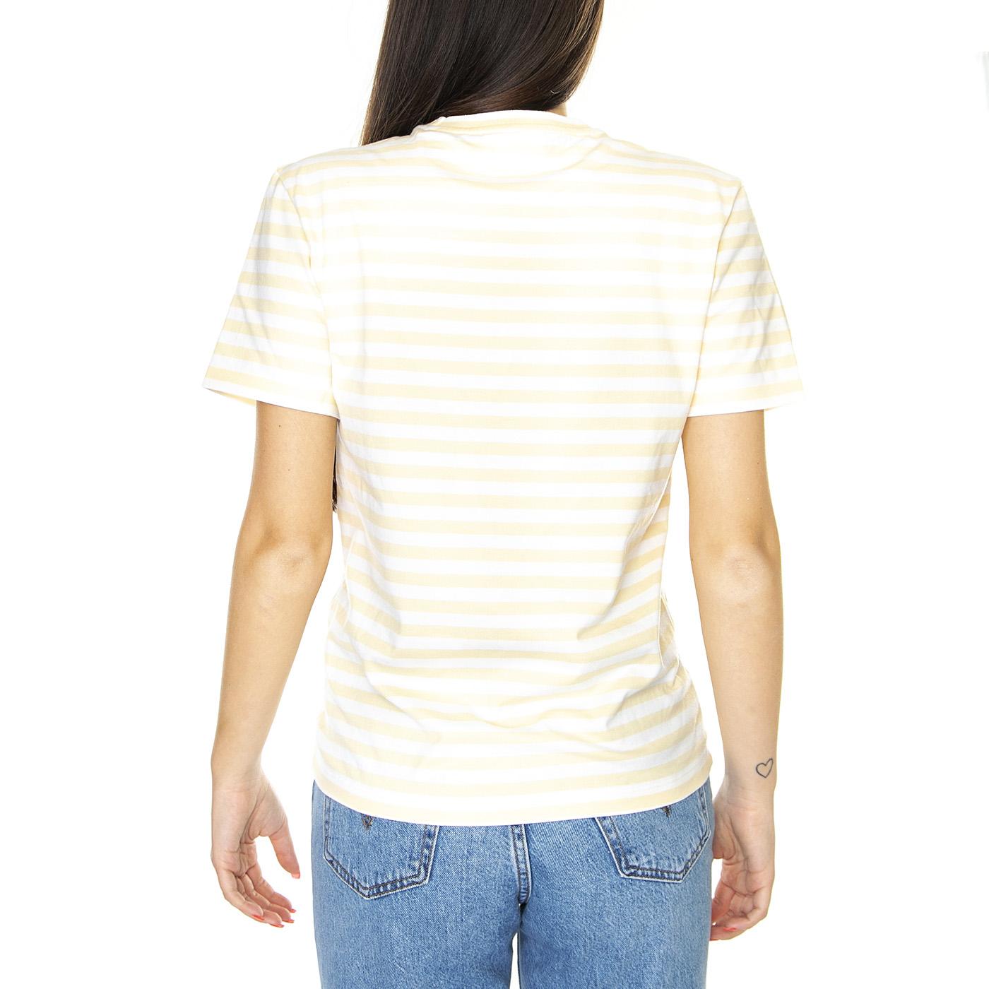 T-Shirt CI1 - Maglietta Girocollo Donna Multicolore TF2594-VI1  LACOSTE 