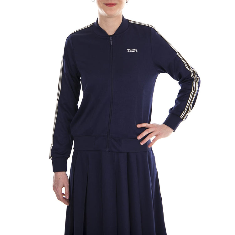 SLOANE TRACK JACKET NAVY 215074-NAVY  STUSSY 