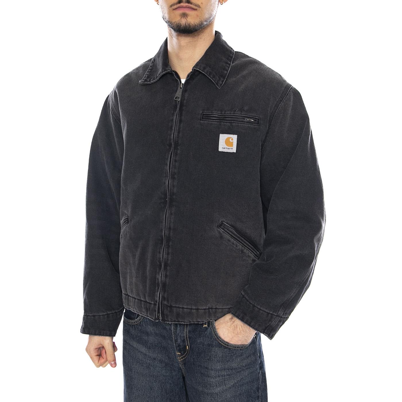 OG Detroit Jacket - Giacca Uomo Nera I036259 89B7 CARHARTT WIP 