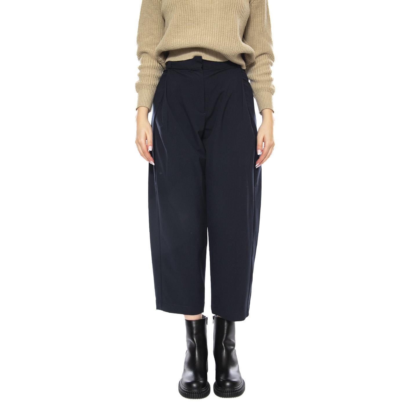 Sandi Lightdark Navy -- Pantaloni Donna Cropped Blu 330287 240 ELVINE 