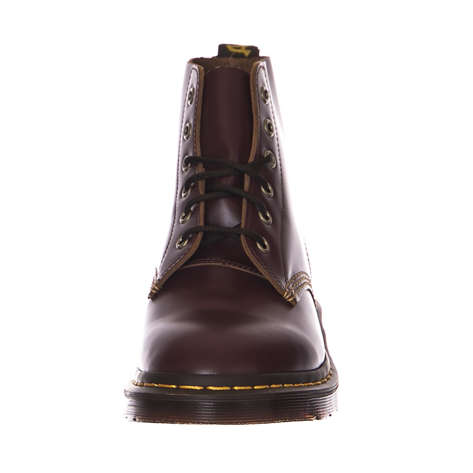 101 Arc Oxblood - Vintage Smooth - Stivali Unisex 101ARCOXV22701601  DR.MARTENS 