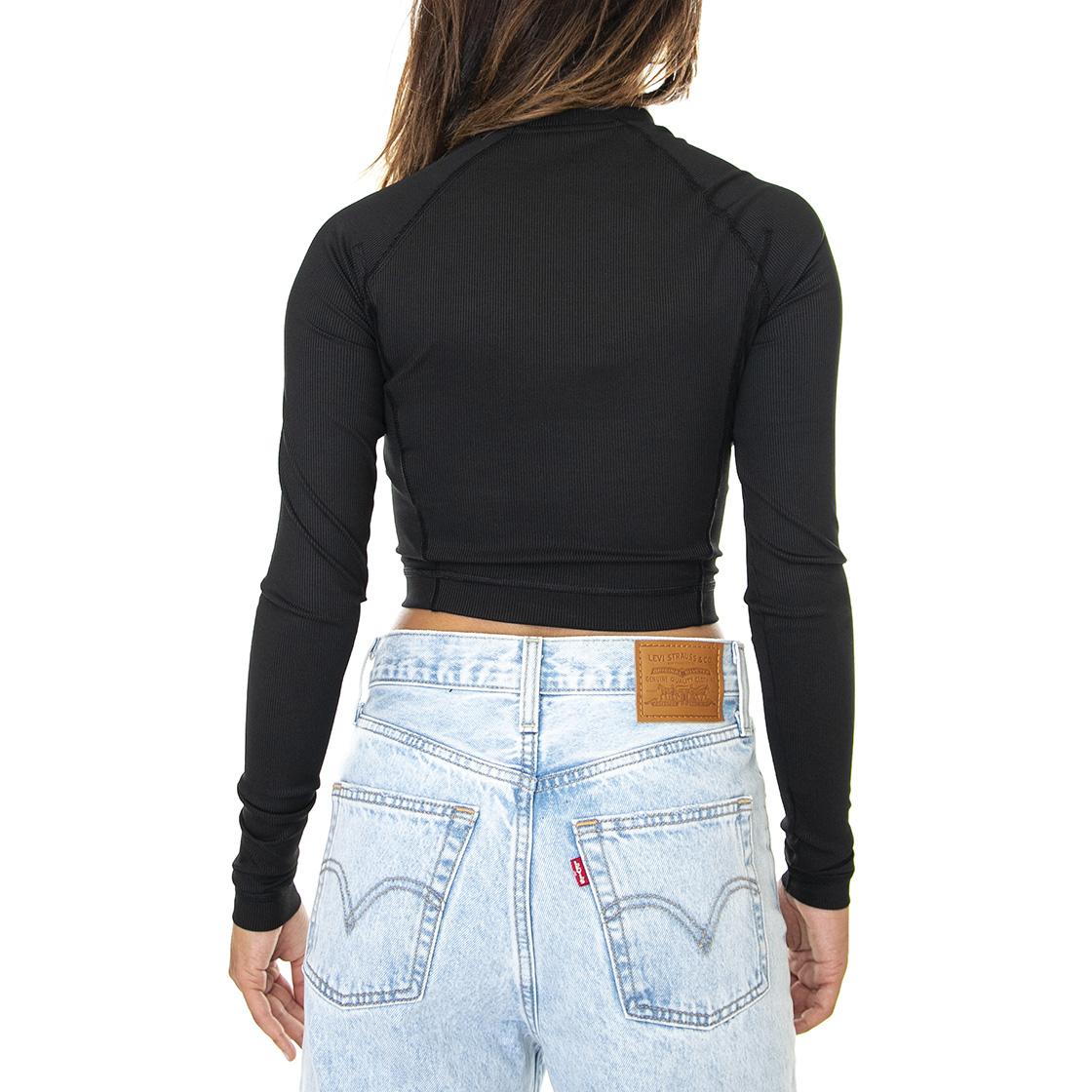 8VM - Top Donna Nera TF0743-8VM  LACOSTE 