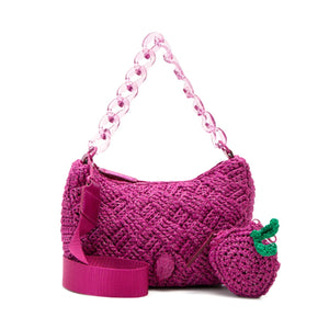 Crochet Multi Crossbody - Borsa a Tracolla Viola 286778_1  KURT GEIGER 