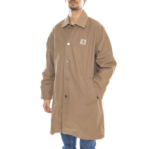 Webster Coat Leather / Leather - Giacca Uomo Marrone I035618.3AF02 . CARHARTT WIP 