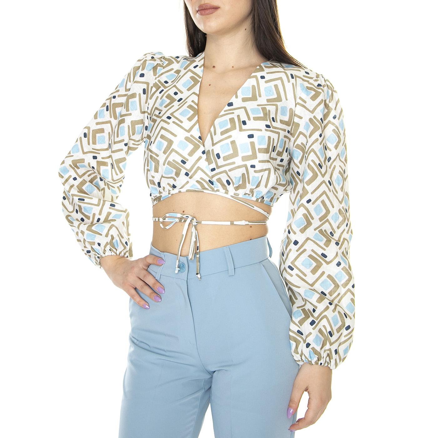 W255T04W516 - Top Donna 077 Multicolore W255T04W516-  SKILLS 