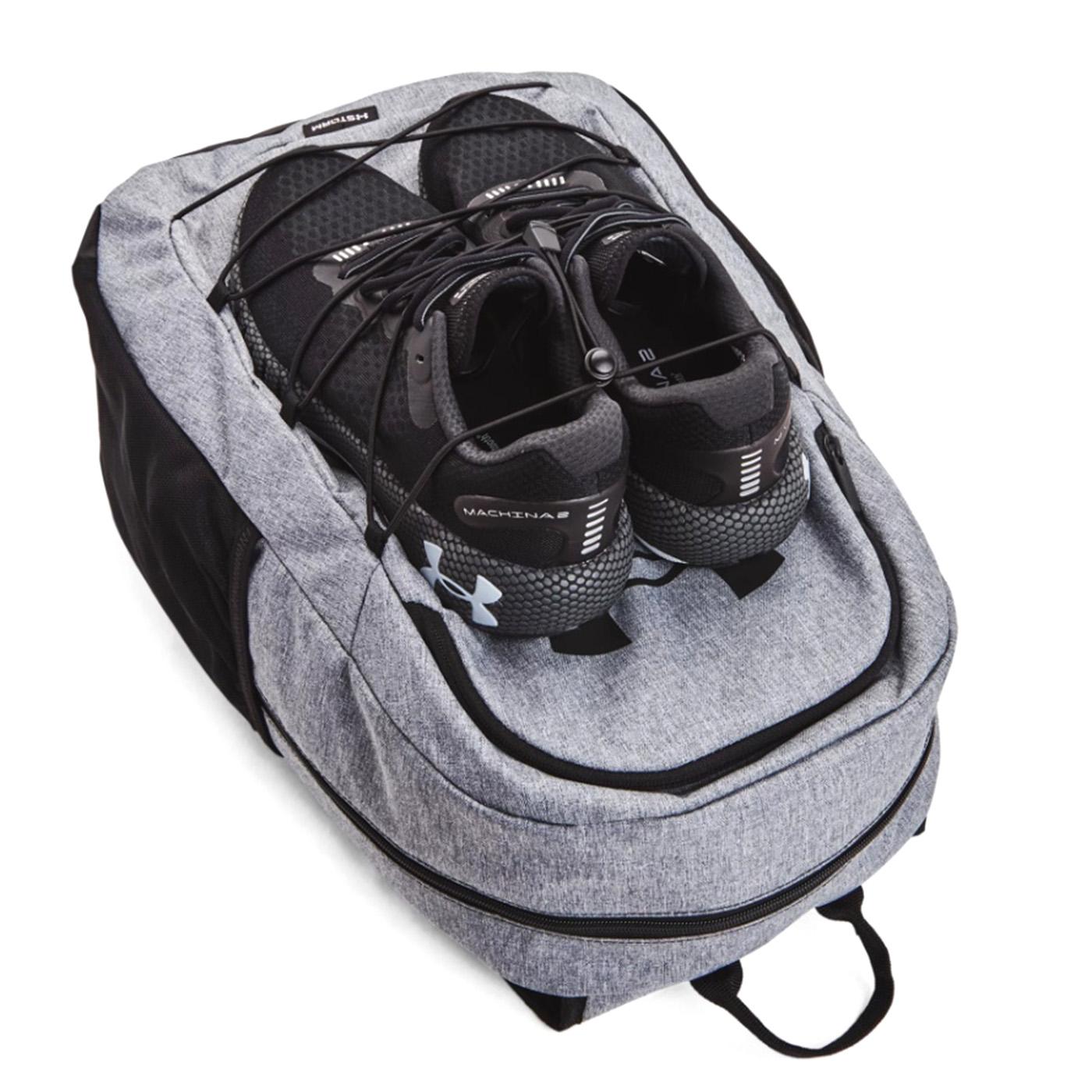 UA Hustle Sport Backpack Gray - Zaino Grigio 77-1364181-12  UNDER ARMOUR 