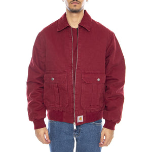 Stanton Jacket Scarlet - Giacca Uomo Rossa I035617.H806 . CARHARTT WIP 