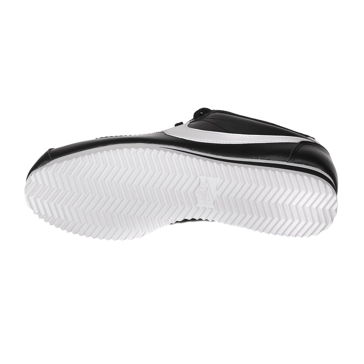 NIKE CLASSIC CORTEZ LEATHER BLACK/WHITE-WHITE 93654_4  NIKE 