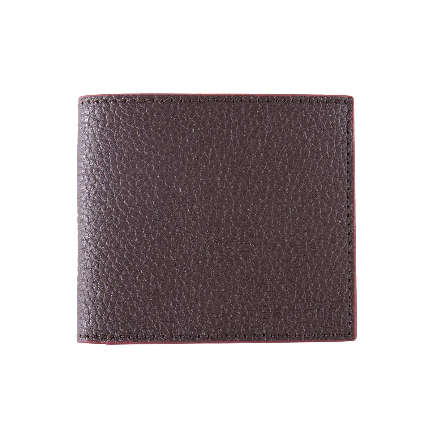 Colwell Leather Billford Wallet Dark Brown - Portafogli Marrone MLG0021-BR71  BARBOUR 
