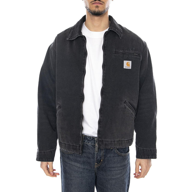 OG Detroit Jacket - Giacca Uomo Nera I036259 89B7 CARHARTT WIP 