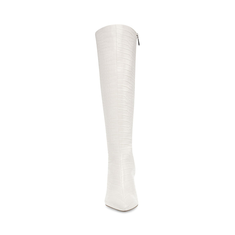 Lovable Bone Croco - Stivali Donna Bianchi SMSLOVABLE-26G  STEVE MADDEN 