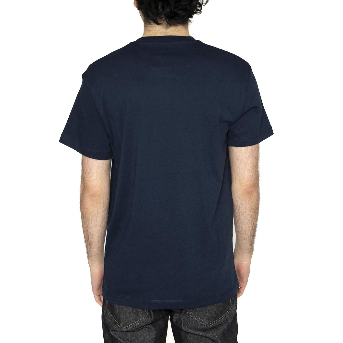 WW Tee Rivet Navy - Maglietta Girocollo Uomo Blu 112364584  LEE 