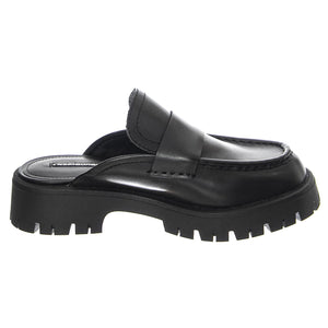 Theory Black Leather - Sandali Donna Neri WSSTHEORY-BLA  WINDSOR SMITH 