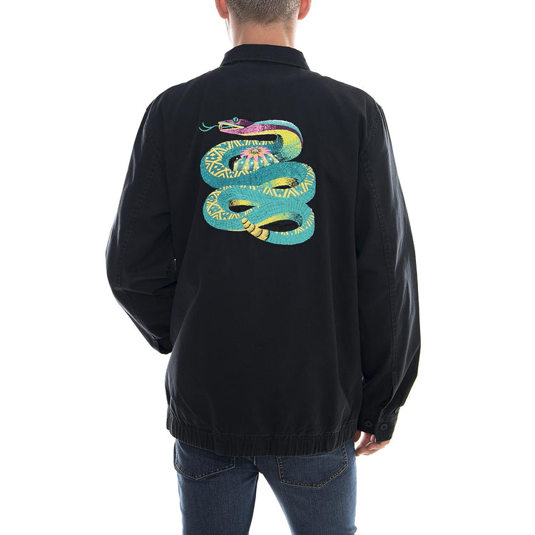 DESERT TRIP GAS JACKET BLACK JK00060-BLACK  HUF 