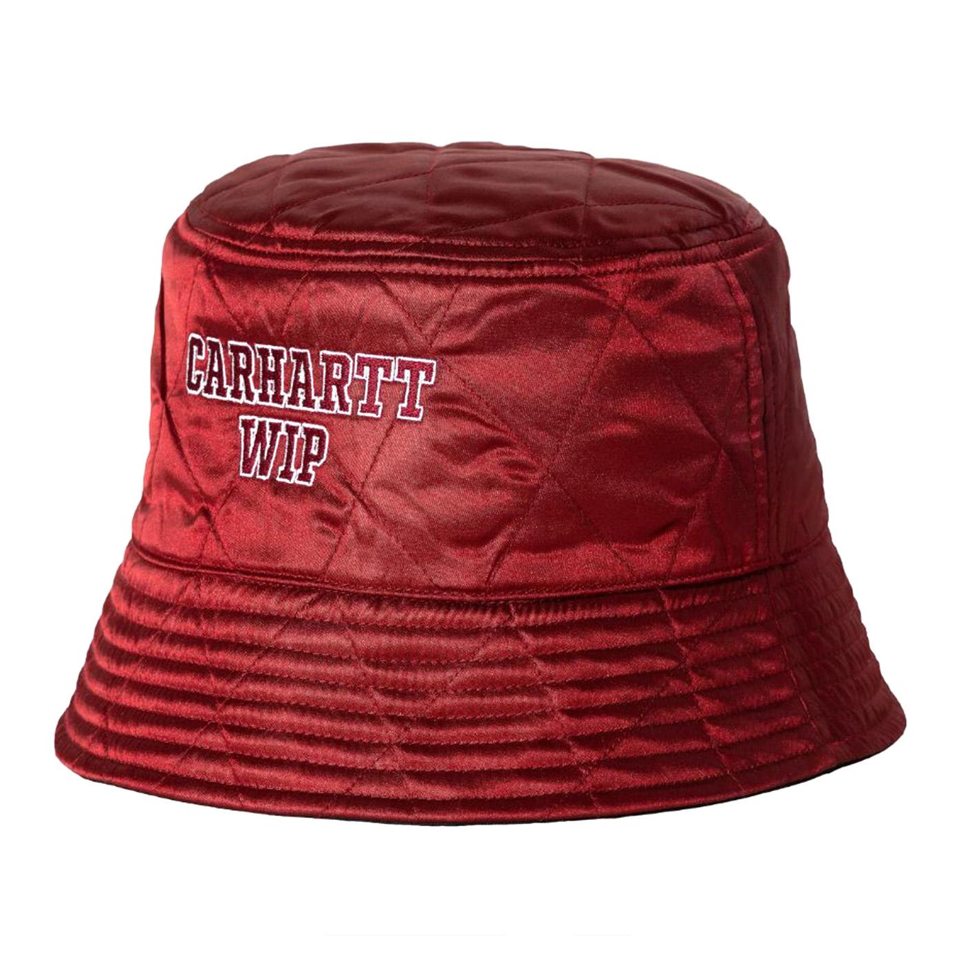 Alumni Bucket Hat Black / Scarlet - Cappellon Nero Reversibile I035225.31YXX . CARHARTT WIP 