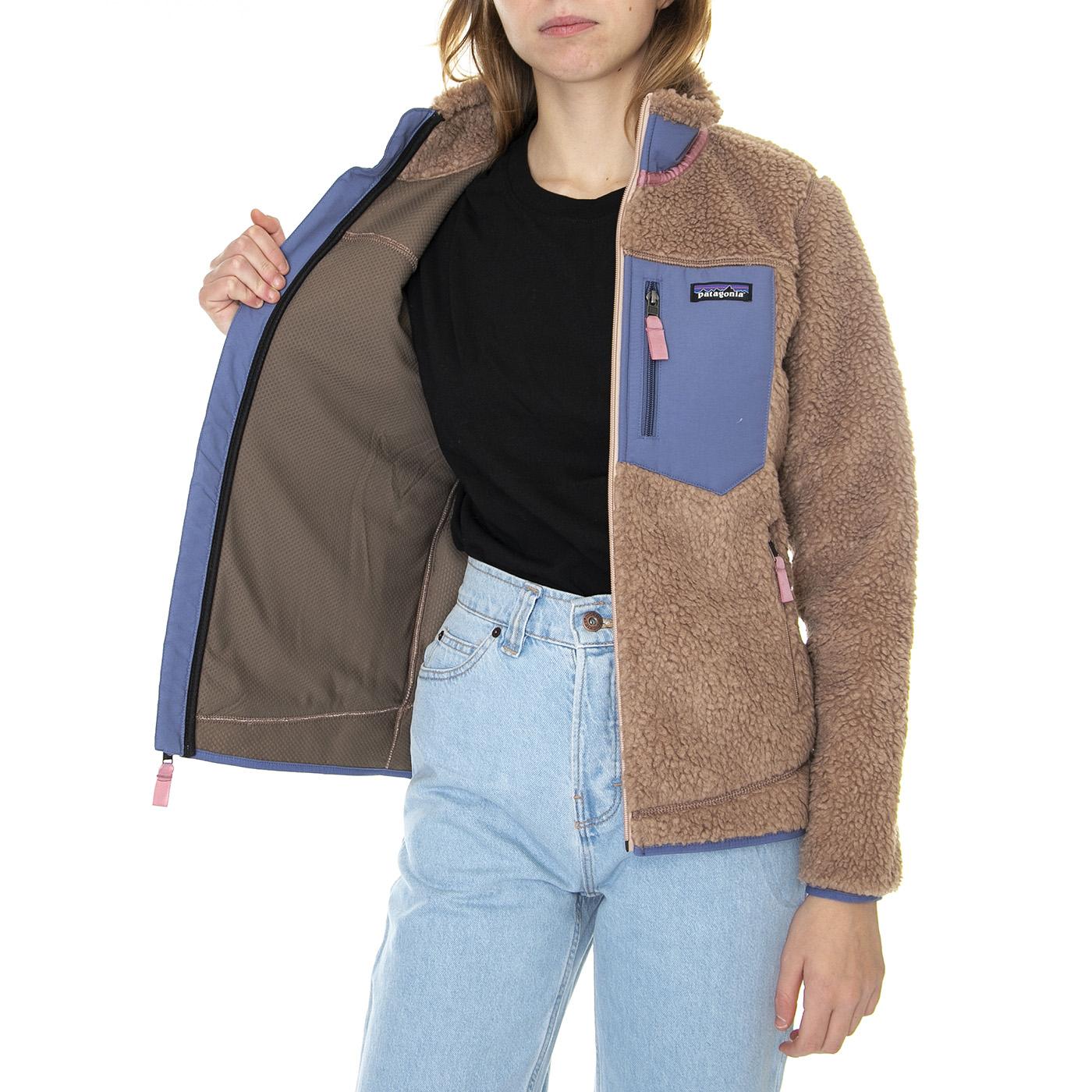 W's Classic Retro-X Jacket Pampas Tan - Giacca Invernale Donna Marrone 23074-PATN  PATAGONIA 