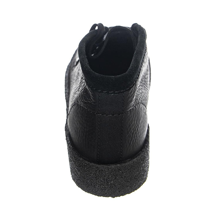 Wallabee Cup Bt Black Leather - Scarpe Stringate Profilo alla Caviglia Uomo Neri 631697  CLARKS 