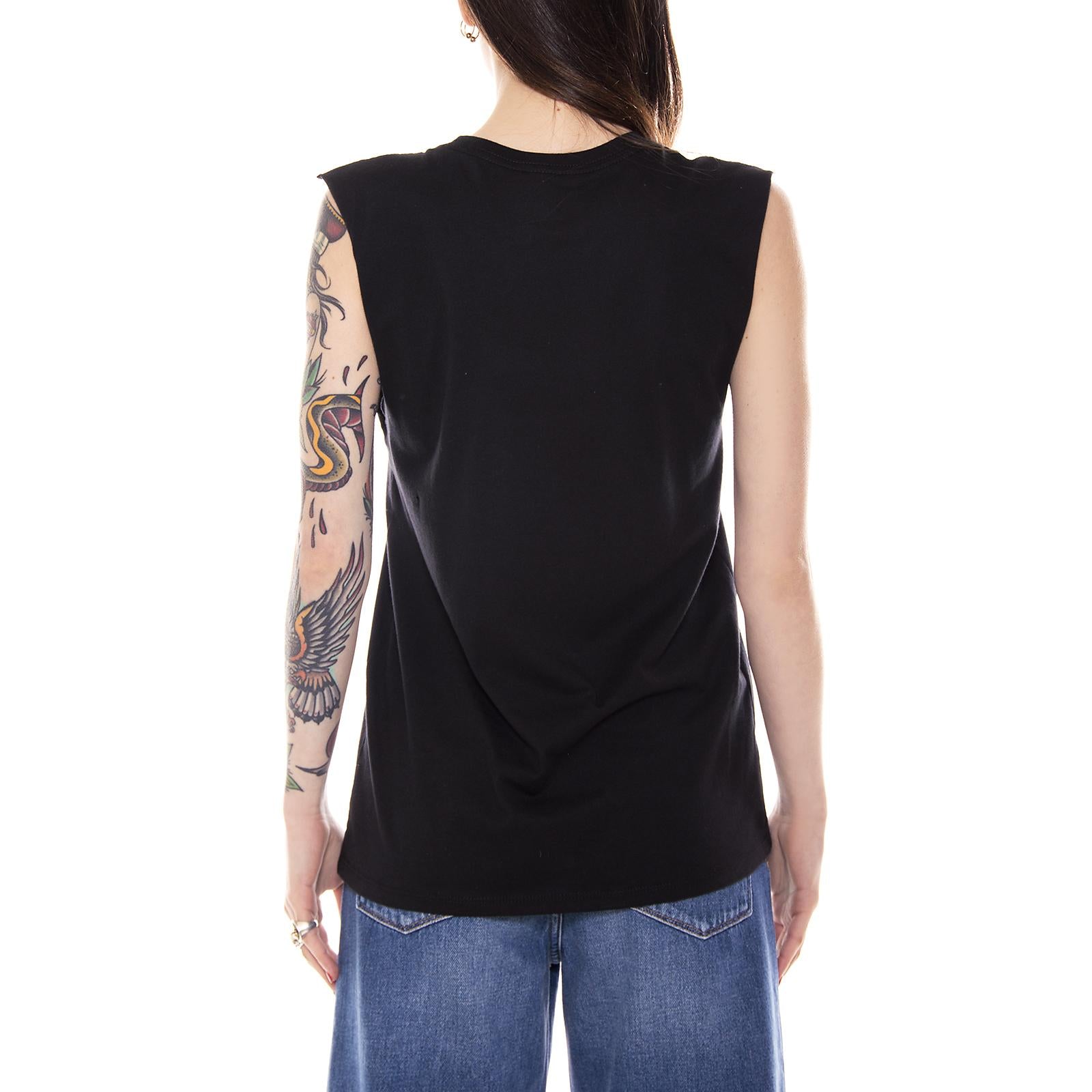 BASIC STUSSY MUSCLE TEE BLACK 2941353-BLACK  STUSSY 