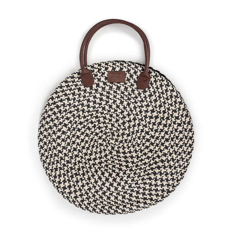 Amalie Bag - Black / Natural - Borsa Multicolore con Manici 05229-BKNAT . BRIXTON 