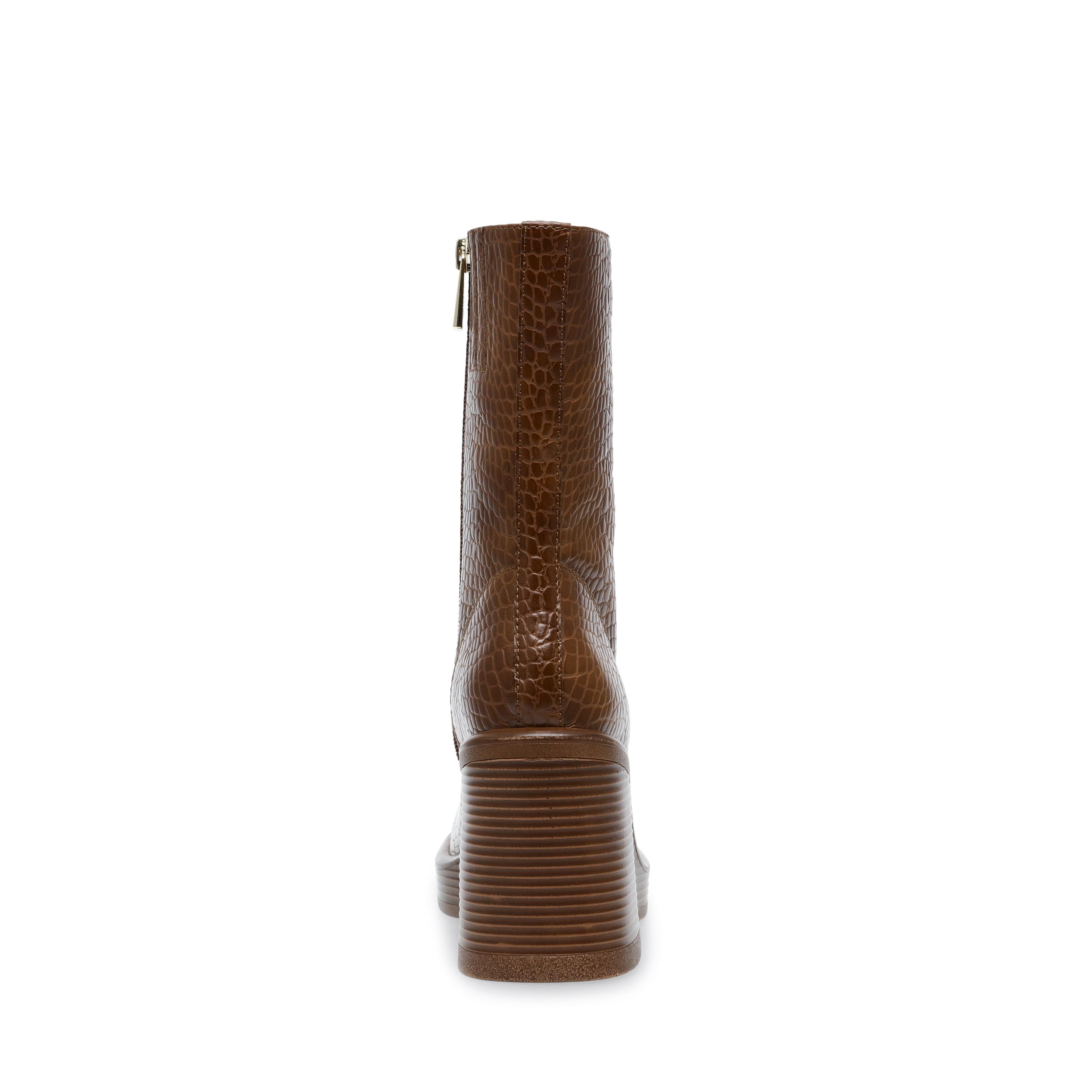 Finite Brn Croco - Stivaletti Donna Marroni SMSFINITE-BRN  STEVE MADDEN 