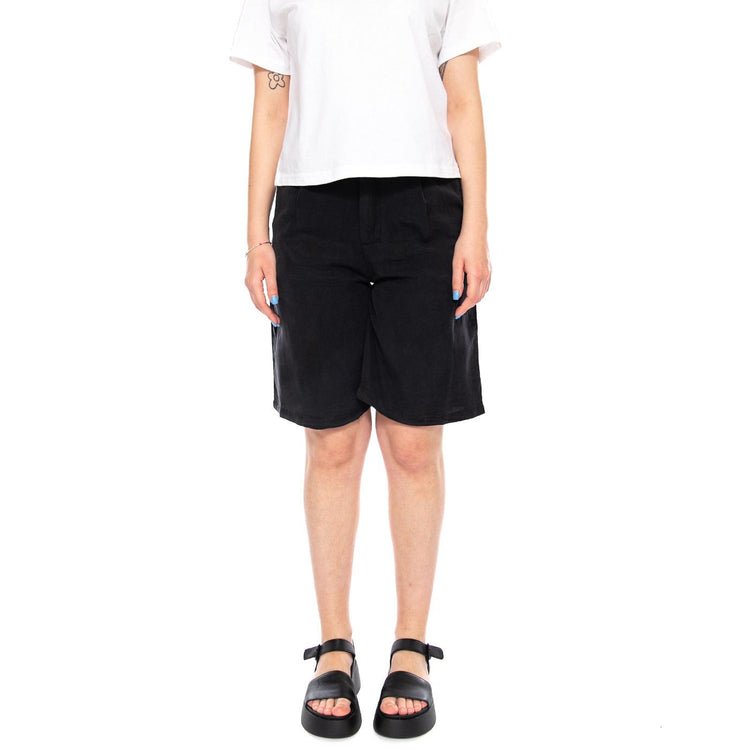 SHORT TIRO ALTO NEGRO - Bermuda Donna Neri 61W/41228 BLK WILD PONY 
