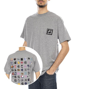 S/S C Logo Archive T-Shirt -- Maglietta Uomo Grigia I035439.V6XX . CARHARTT WIP 